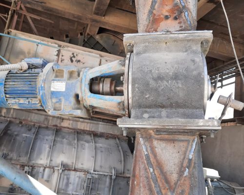 روتاری ولوهای نصب شده صنایع سیمان